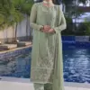 Merakish Luxury Chiffon – OLIVE GREEN