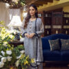 Gul-E-Bulbul – Embroidered Silk Net Unstitched 3Pc Suit - Image 4