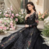 *3 Piece MARIA.B Unstitched Embroidered Suit | BD-2802* - Image 9
