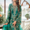 3 Piece MARIA.B Unstitched Embroidered Suit | BD-2806 - Image 12