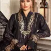 MARIA.B EID LAWN - 03 ( BLACK ) - Image 6