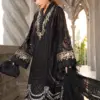MARIA.B EID LAWN - 03 ( BLACK ) - Image 4