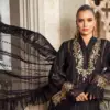 MARIA.B EID LAWN - 03 ( BLACK ) - Image 3
