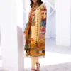 ROOHENAZ - Mango Tango | 3 Piece Unstitch Lawn - Image 5