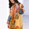 ROOHENAZ - Mango Tango | 3 Piece Unstitch Lawn - Image 3