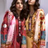 ROOHENAZ - Mango Tango | 3 Piece Unstitch Lawn - Image 2