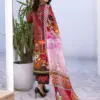 ROOHENAZ - Papaya Bliss | 3 Piece Unstitch Lawn - Image 6