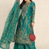 Maria. B Satin Suit 2024 | CST-805 - Image 9