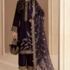 JAZMIN EMBROIDERED VELVET FORMAL VF-2026