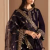 JAZMIN EMBROIDERED VELVET FORMAL VF-2026 - Image 4