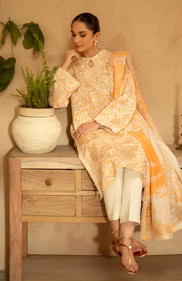 SERAN (ILARA LAWN) - MIEL - Image 5