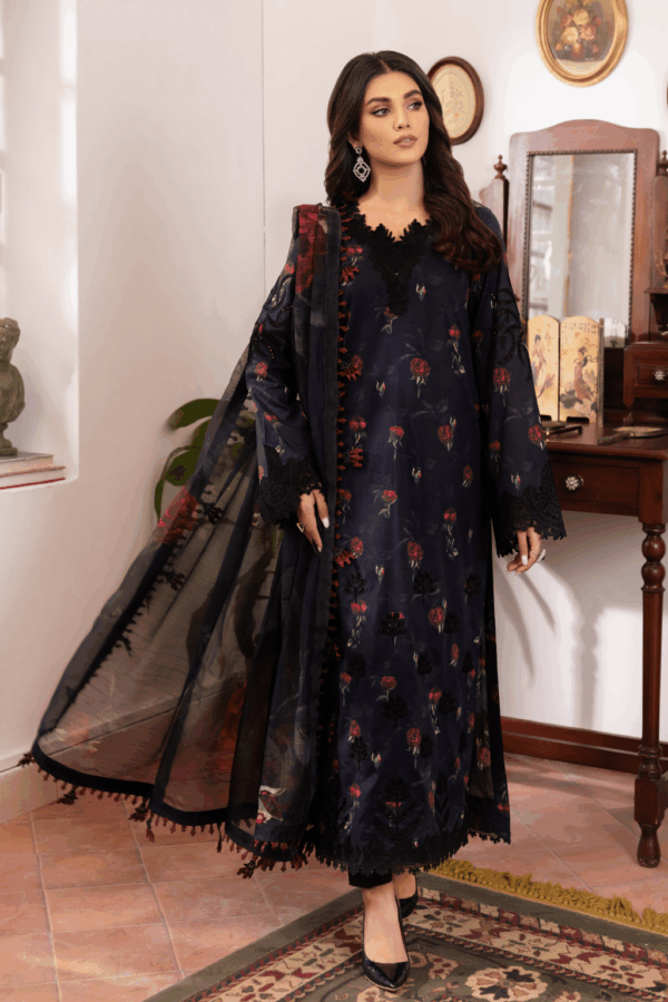 IZNIK (DASTAAN) PREMIUM LAWN - IDL 04 DIMAH - Image 2