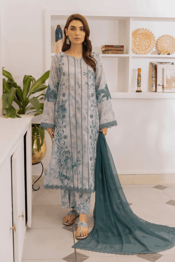 IZNIK (DASTAAN) PREMIUM LAWN - IDL 07 FURAT