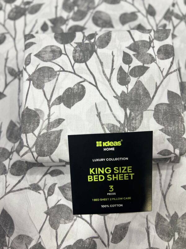 Gulahmed Luxury King Size Bedsheet (100% Pure Cotton) – GLB-01