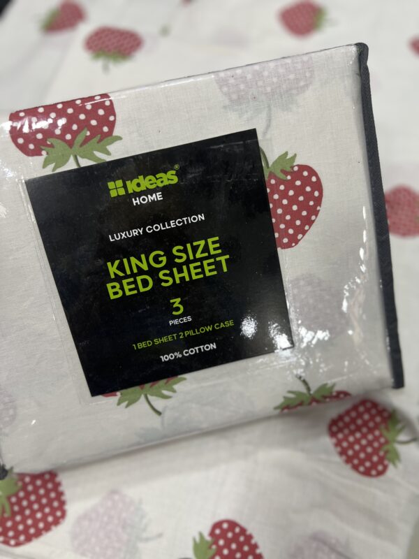 Gulahmed Luxury King Size Bedsheet (100% Pure Cotton) – GLB-14 - Image 2