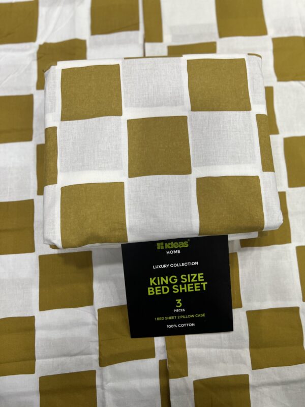 Gulahmed Luxury King Size Bedsheet (100% Pure Cotton) – GLB-15