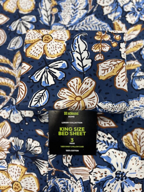 Gulahmed Luxury King Size Bedsheet (100% Pure Cotton) – GLB-20