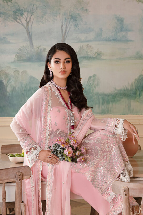 ZARPOSH AMIRAH LUXURY CHIFFON - RUBAB - Image 4