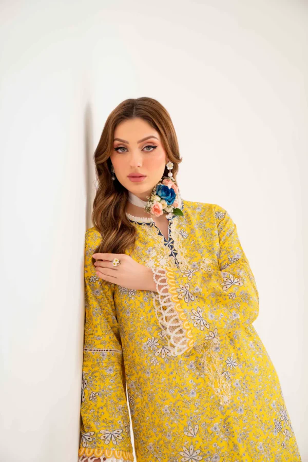 SABLE VOGUE (LILA LAWN) – SAL-04-24 - Image 3