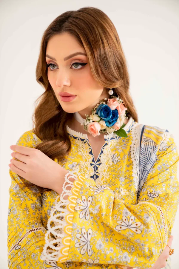 SABLE VOGUE (LILA LAWN) – SAL-04-24 - Image 2