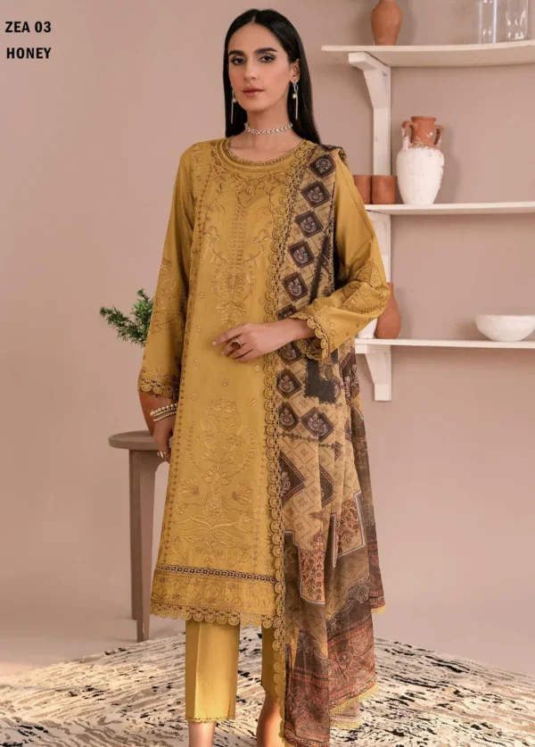 ZARIF LUXURY ZEA-03 HONEY - Image 3