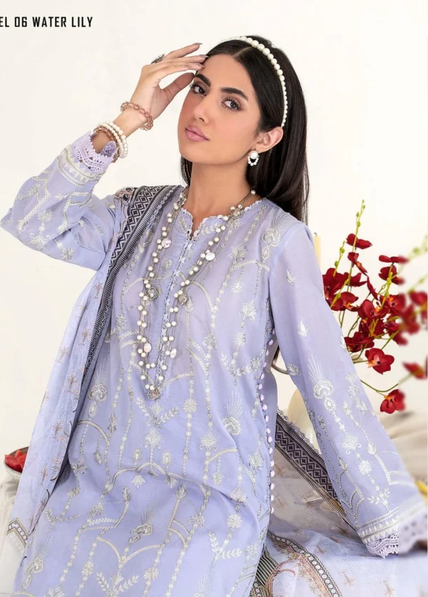 ZARIF LUXURY ZEL-06 WATER LILY - Image 2
