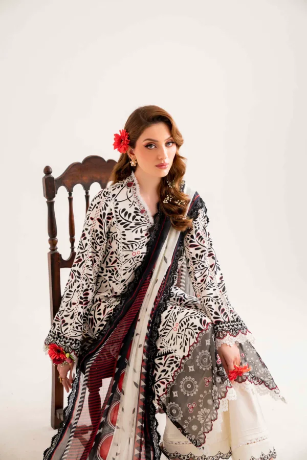 SABLE VOGUE (LILA LAWN) – SAL-05-24 - Image 4