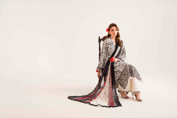 SABLE VOGUE (LILA LAWN) – SAL-05-24 - Image 3