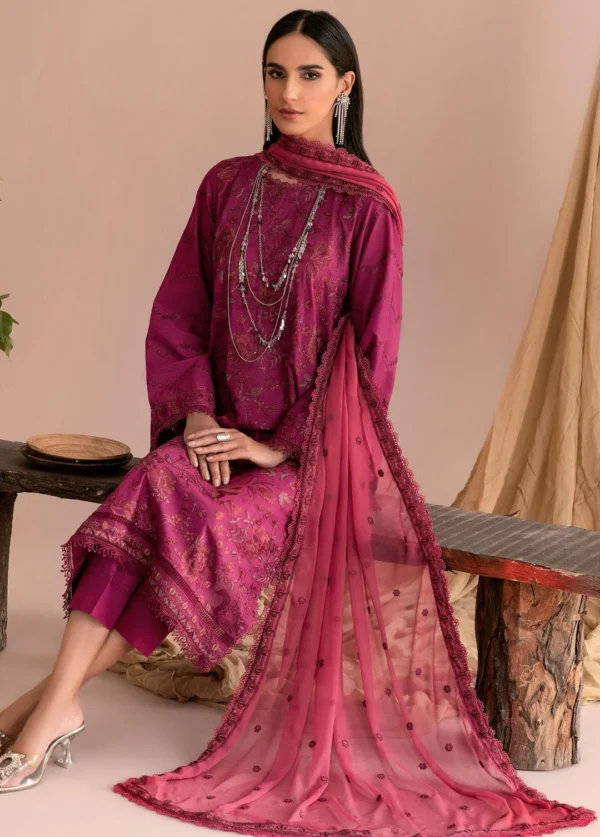 ZARIF LUXURY ZEA-02 FUCHSIA - Image 2